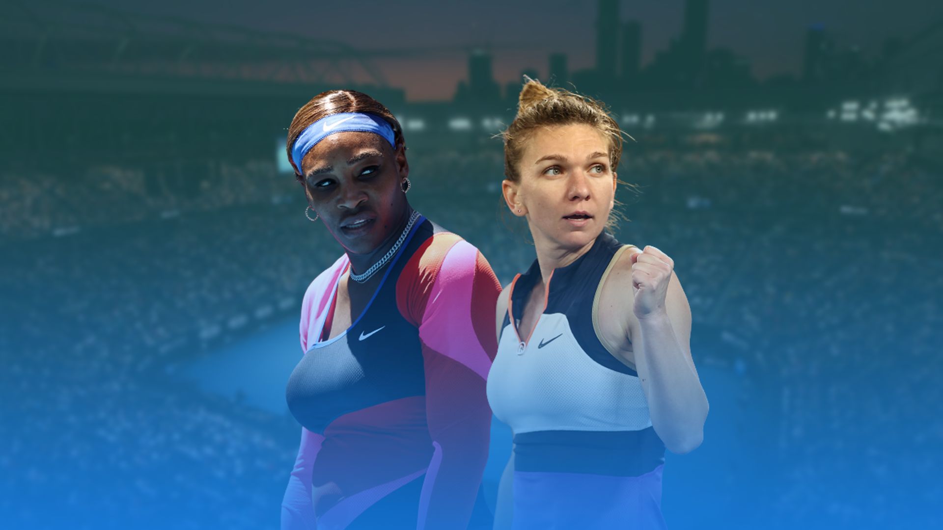 Serena Williams Simona Halep Australian Open Quarter Finals Eurosport