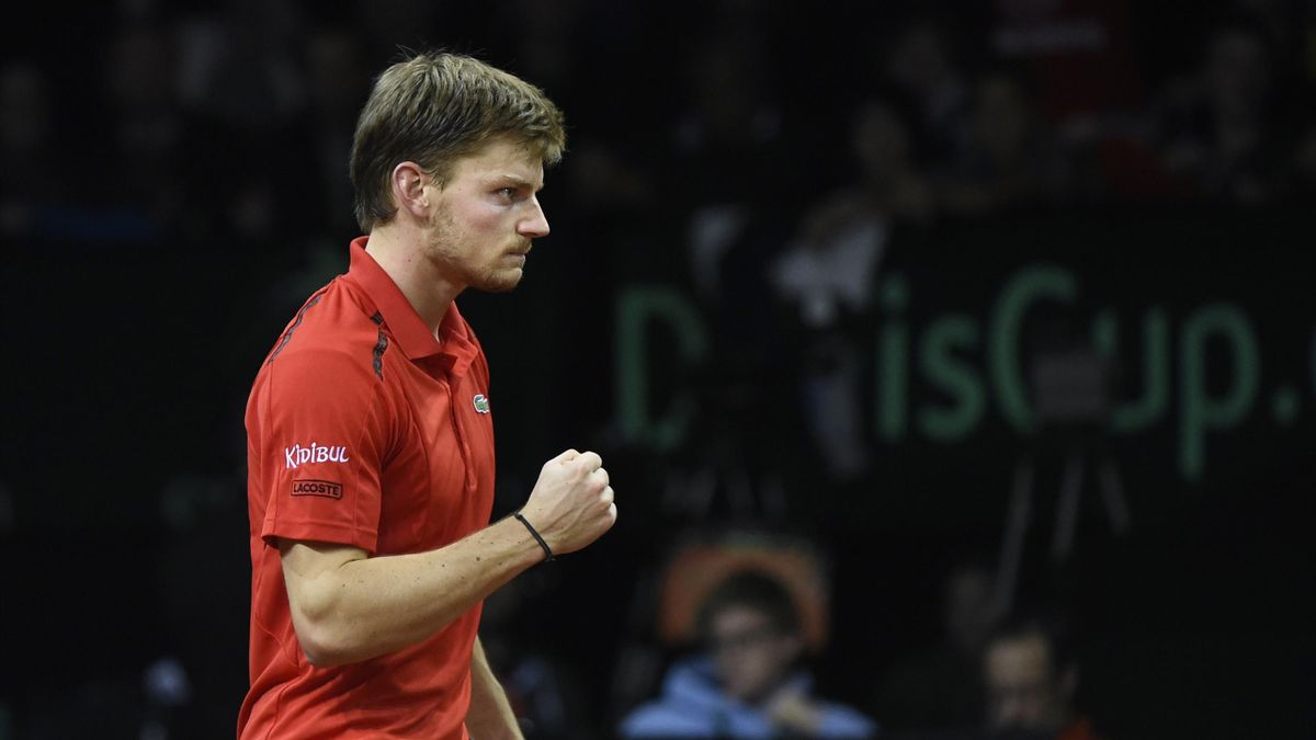 David Goffin a eu du mal face à Kyle Edmund en finale, mais la Belgique commence par une ...
