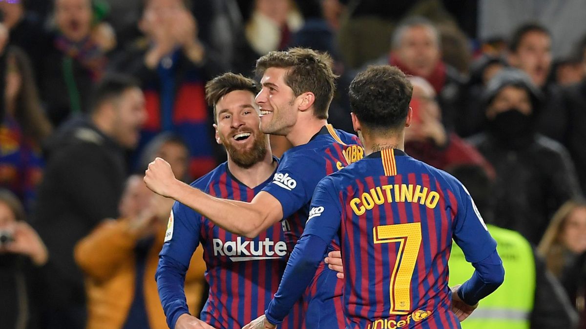 Football news - Barcelona hit Sevilla for six to reach cup ...