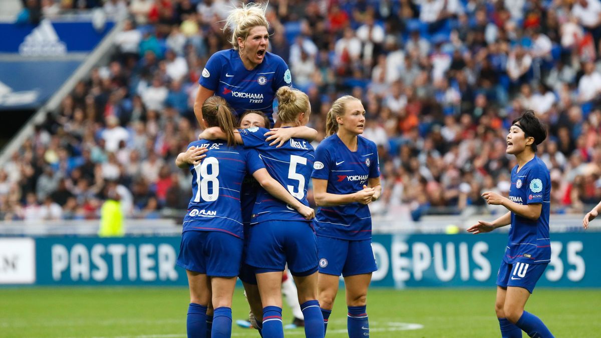 Lyon beat Chelsea but away goal means semifinal tie still open Women's Champions League 2018