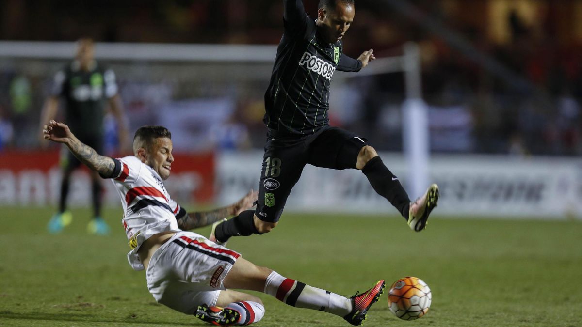Sao Paulo-Atlético Nacional: Doblete de Borja y la final a ...