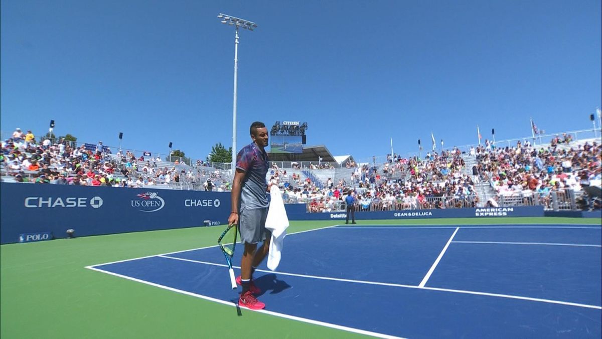 US Open 2017: Injured Nick Kyrgios loses to world number ...