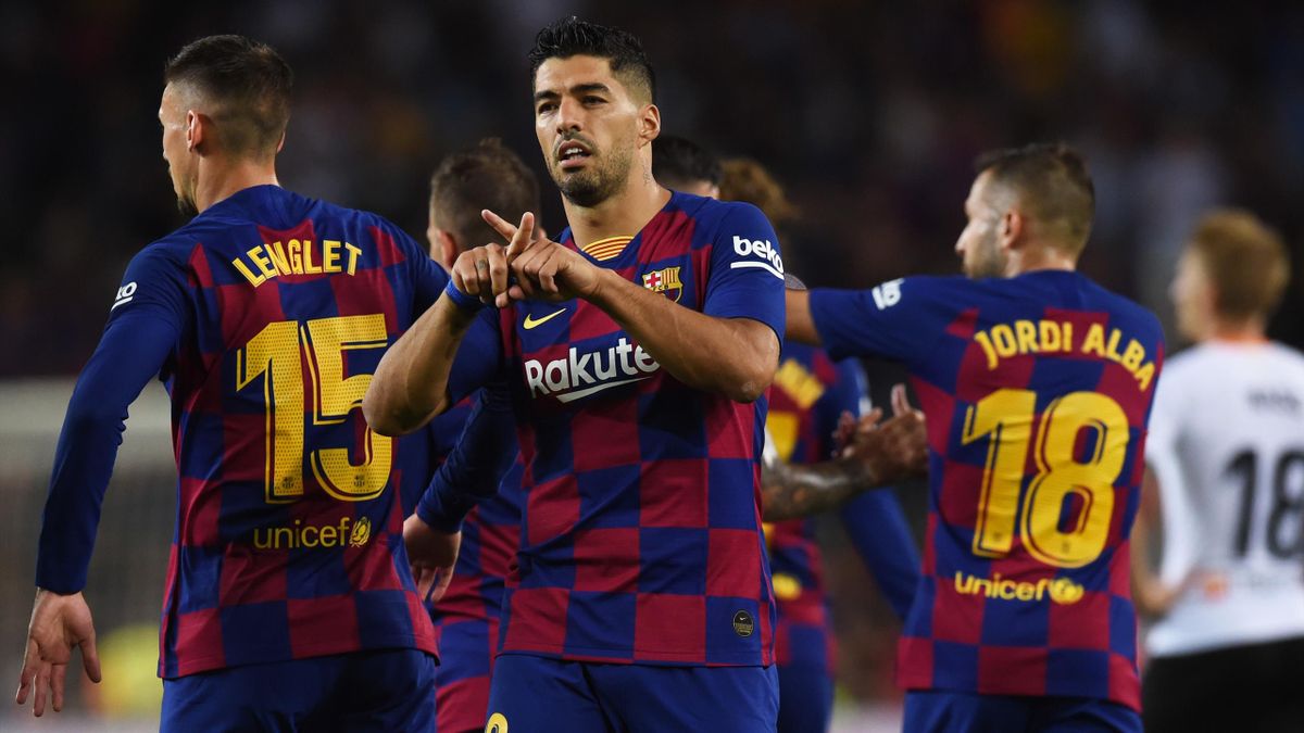Barcellona-Valencia 5-2: Luis Suarez torna con una ...