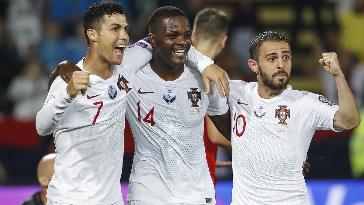 Cristiano Ronaldo et ses coéquipiers en sélection ...