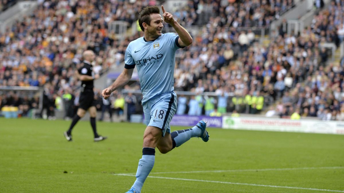 Lampard scores again as Man City beat Hull - Premier ...