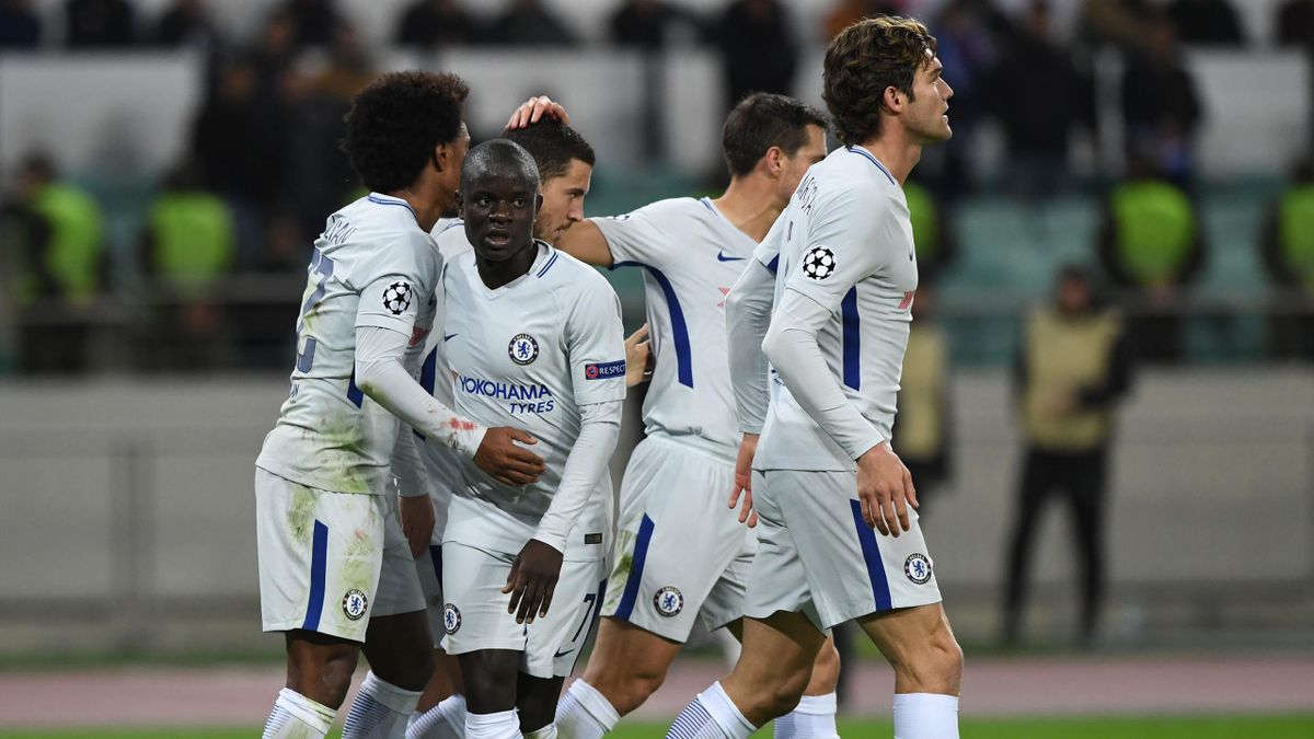 Chelsea reach last 16 with comfortable win over 10-man ...