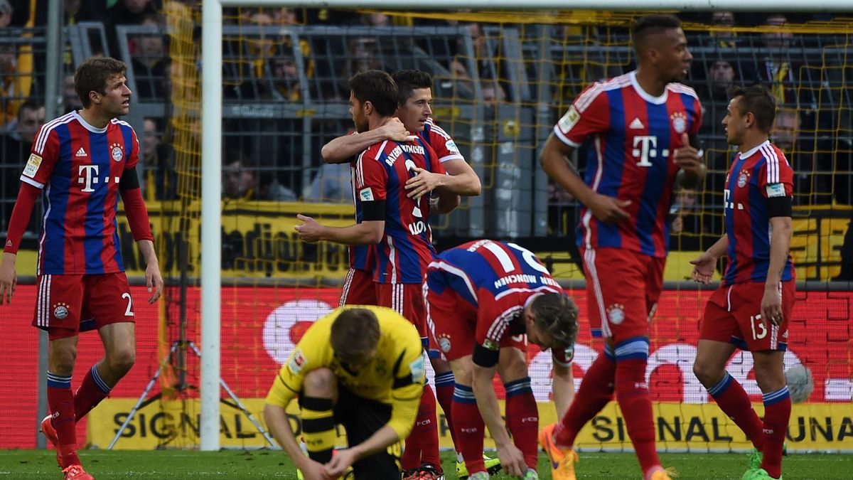 Robert Lewandowski strikes as Bayern Munich beat Borussia ...