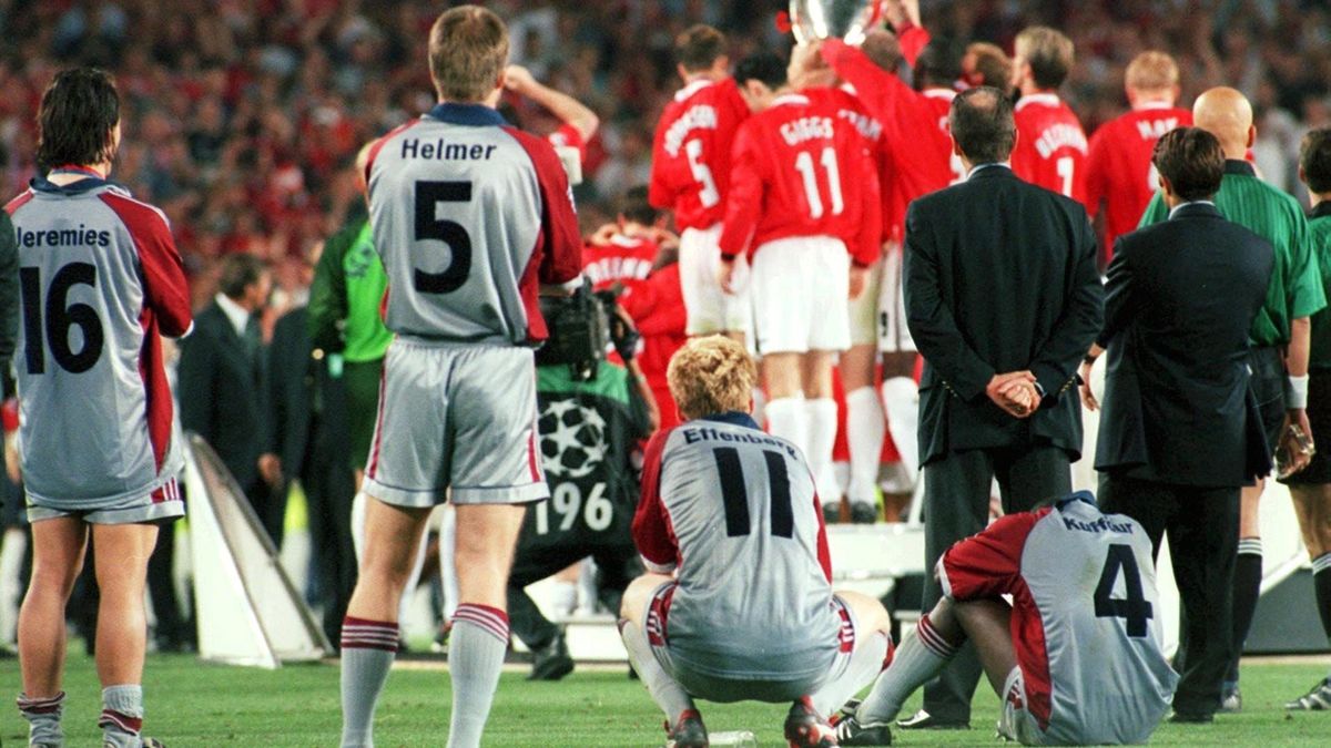 1998-99 CL Final マンU vs バイエルン マッチデープログラム Manchester United vs Bayern Munich - Champions League Final