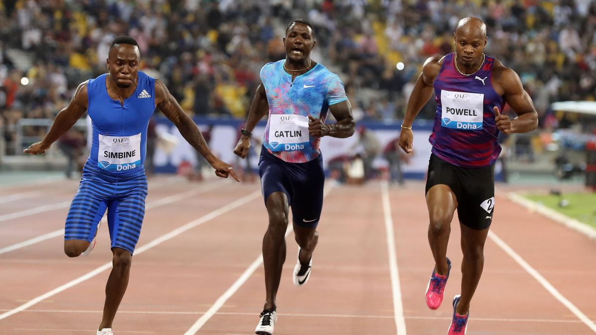 Akani Simbine upstages Asafa Powell, Justin Gatlin and ...