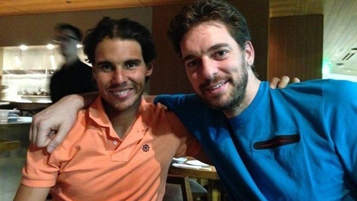 Nadal e Gasol 