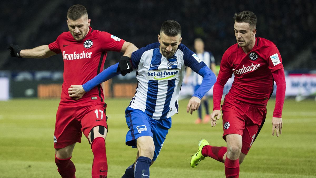 Hertha BSC schlägt Eintracht Frankfurt und zieht in der ...