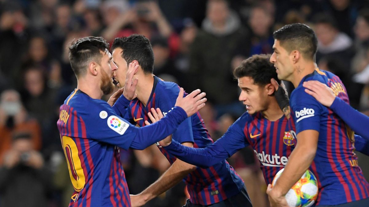 Football news - Barcelona hit Sevilla for six to reach cup ...