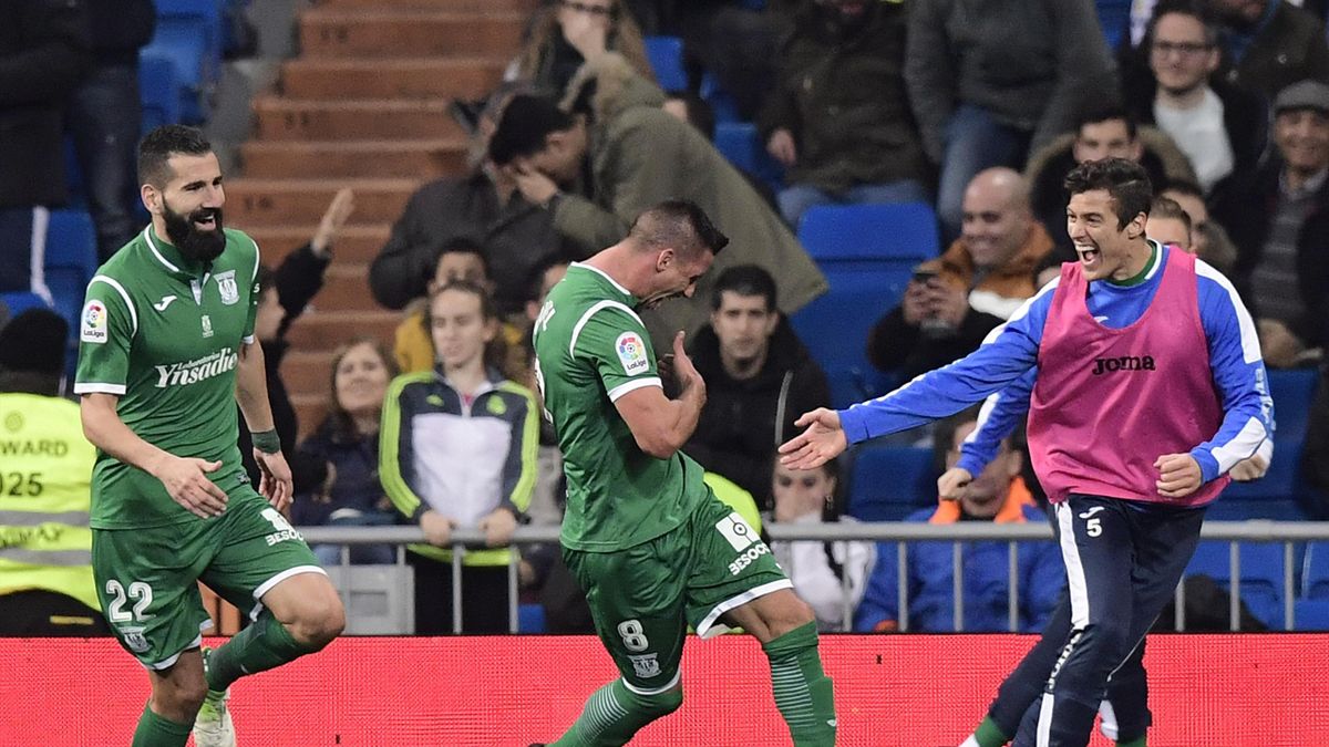Leganes dump Real Madrid out of cup to turn up heat on ...