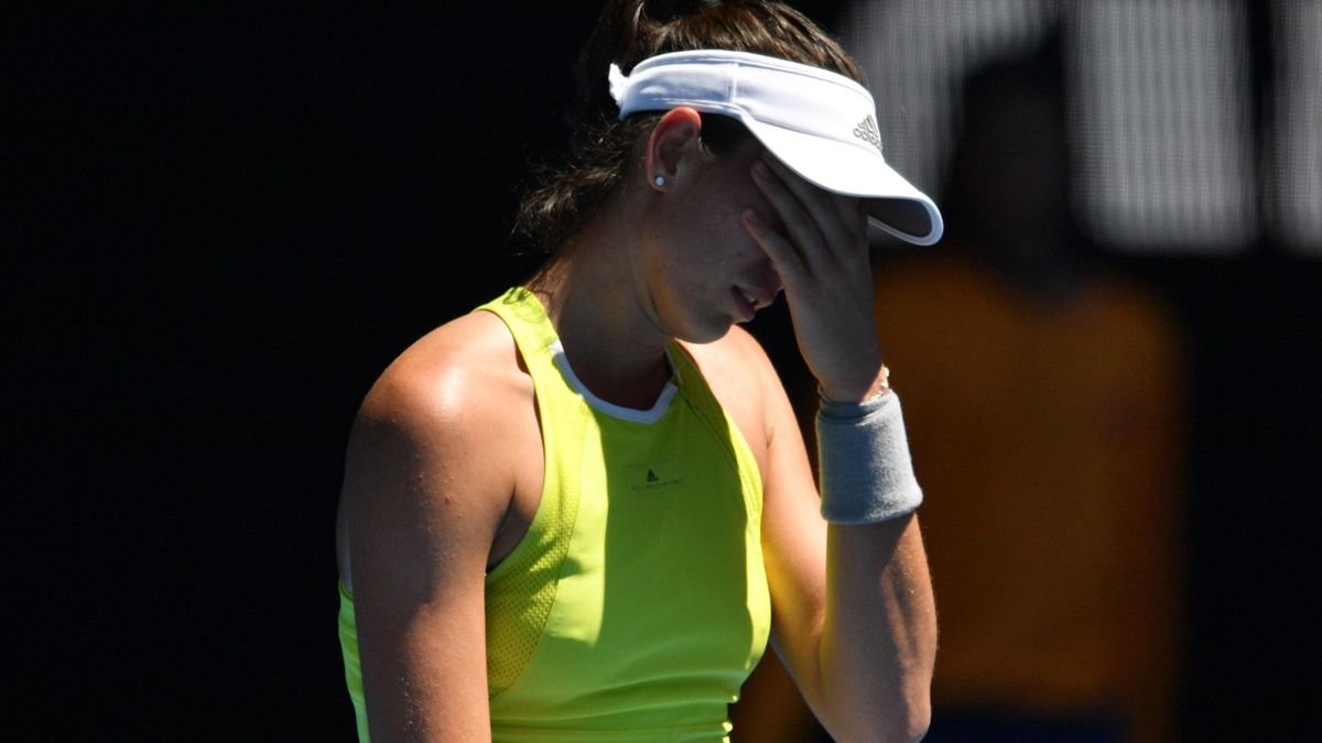 Third seed Garbine Muguruza suffers shock second-round defeat to Su-Wei Hsieh - Australian Open ...