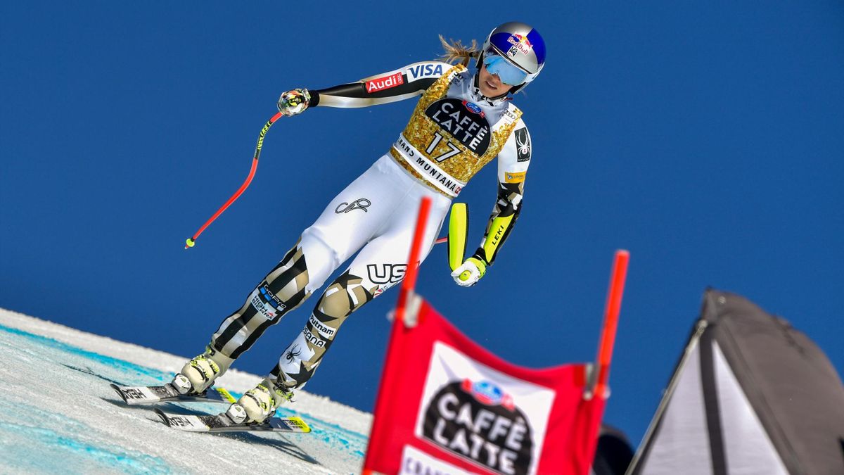 Lindsey Vonn crashes in Crans Montana Super-G, Ilka Stuhec takes win - Alpine Skiing - Eurosport
