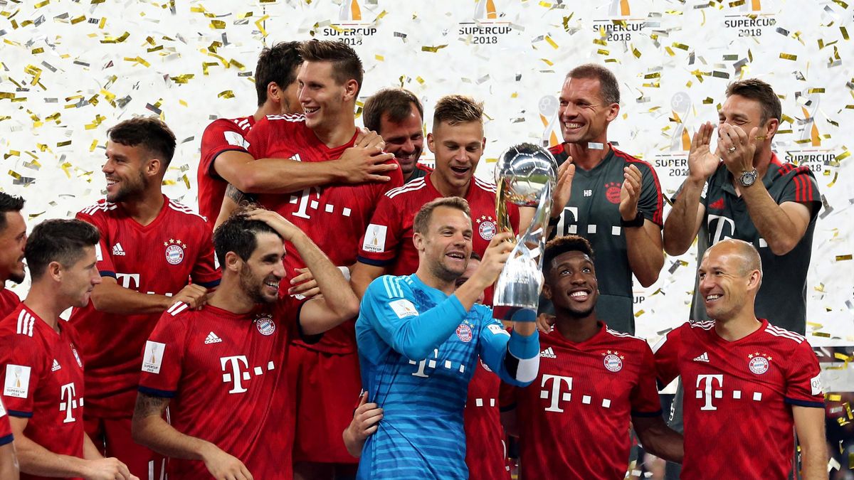 Bayern Munich thrash Eintracht Frankfurt to win DFL ...