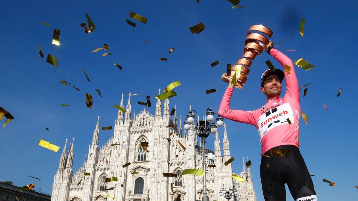 Tom Dumoulin wins Giro d'Italia following time-trial ...