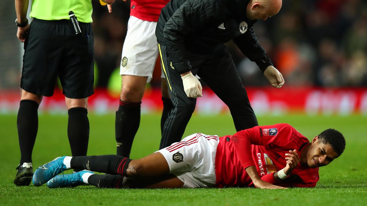 Injury disaster for Manchester United as Rashford out for up to three