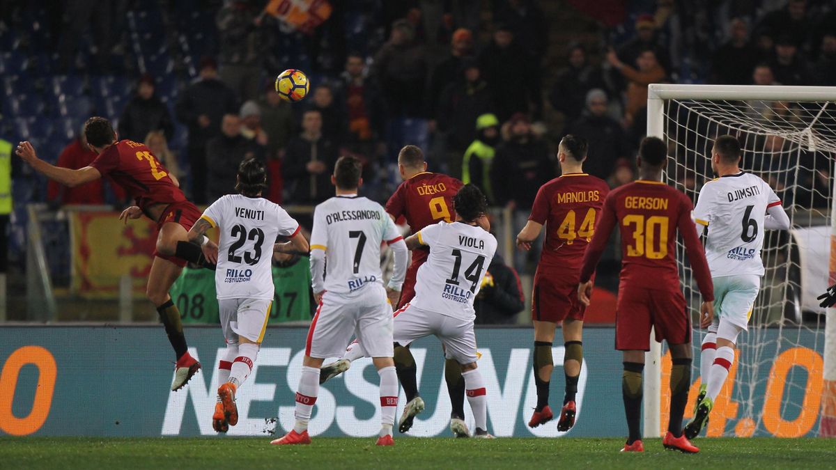 La Roma batte 5-2 in rimonta il Benevento e sorpassa la ...