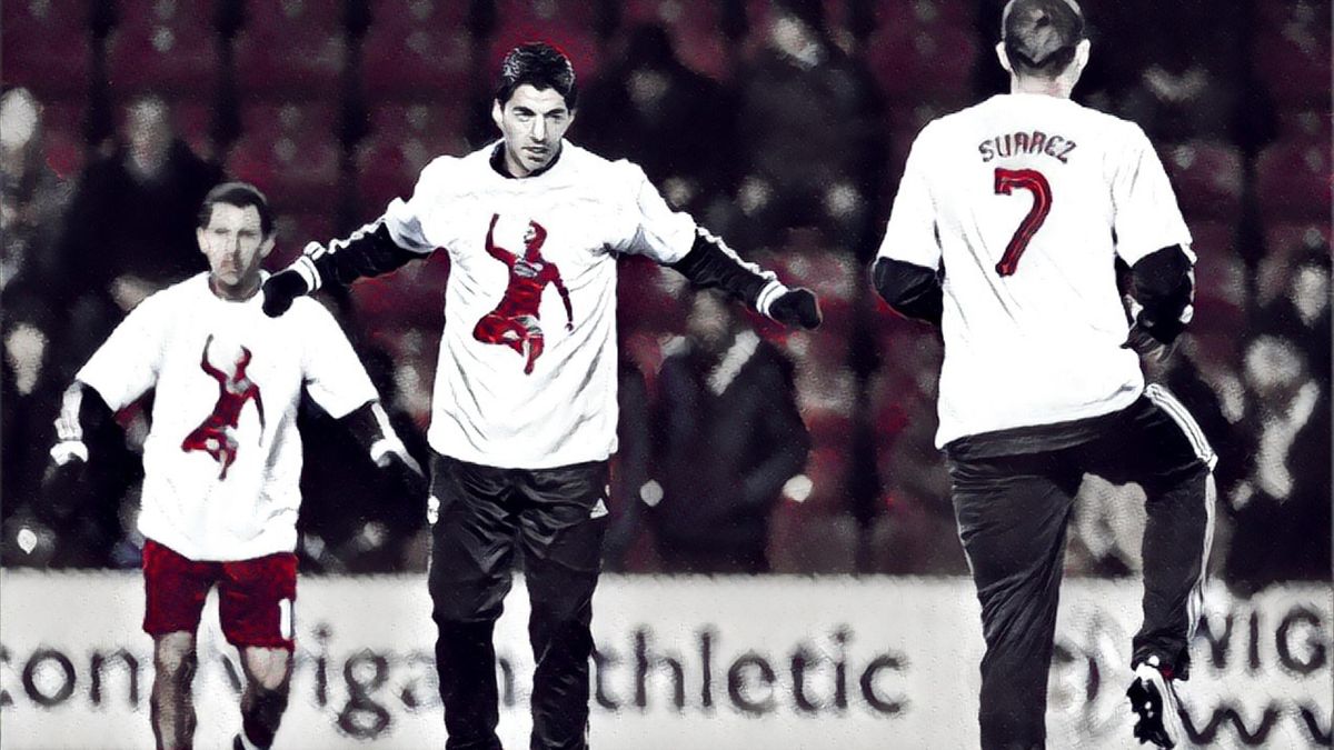 suarez t shirts evra