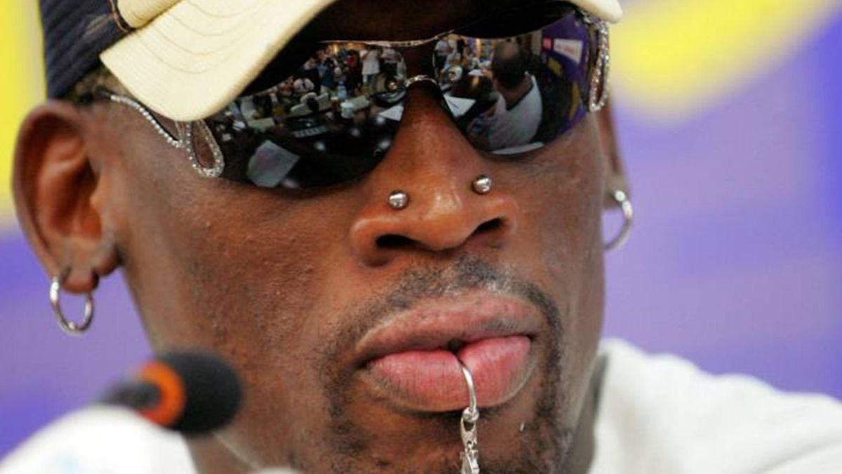 Dennis rodman nose ring online