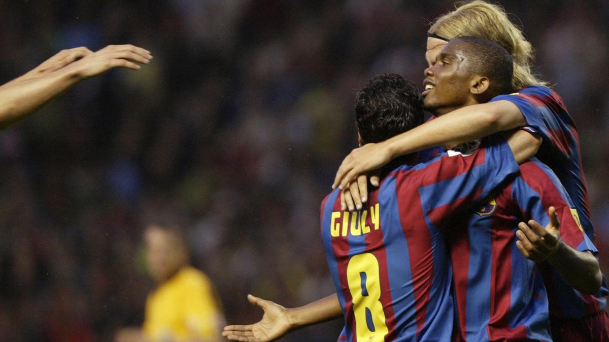 FOOTBALL 2005-2006 La Liga Barcelona Eto'o Etoo