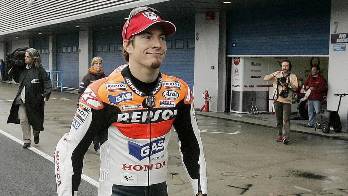 2008 MotoGP testing Honda Nicky Hayden