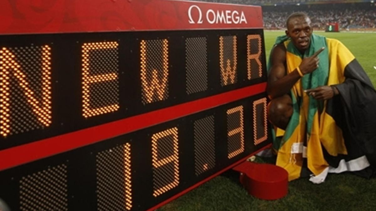 Bolt lors des JO 2008