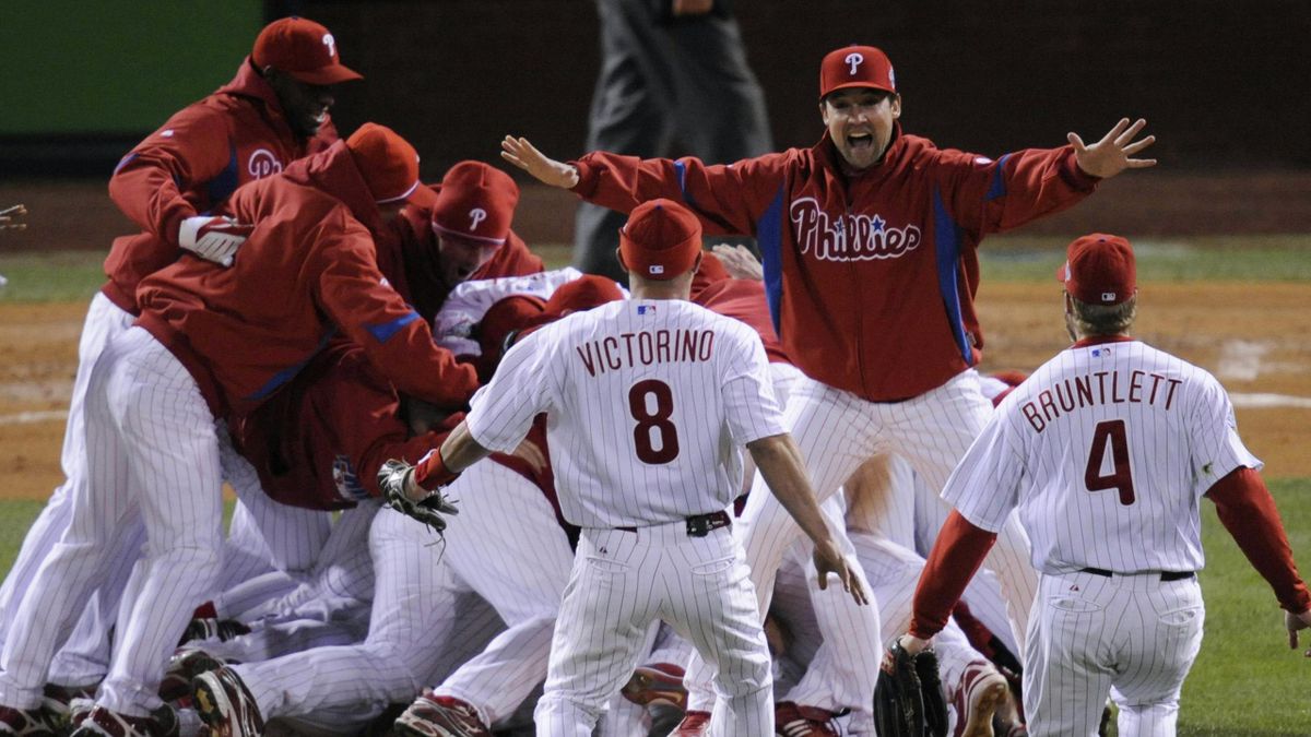 World Series champions Philadelphia Phillies and their opening
