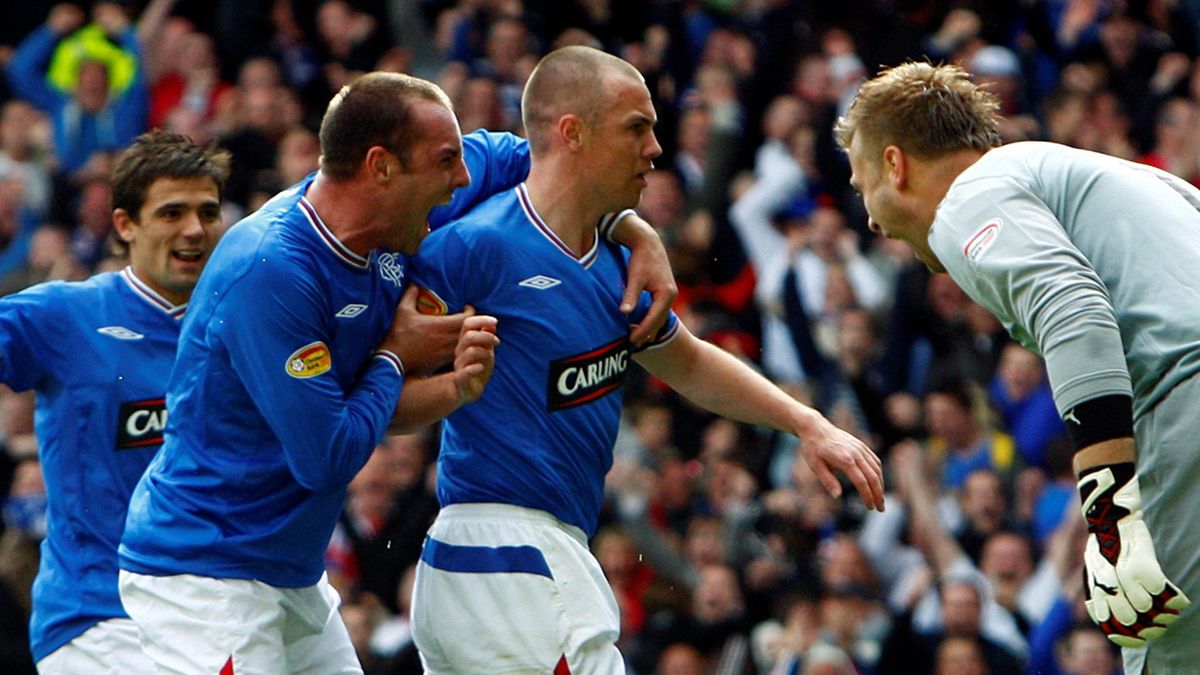 Kenny Miller - UEFA Champions League 2010/11 - Rangers FC