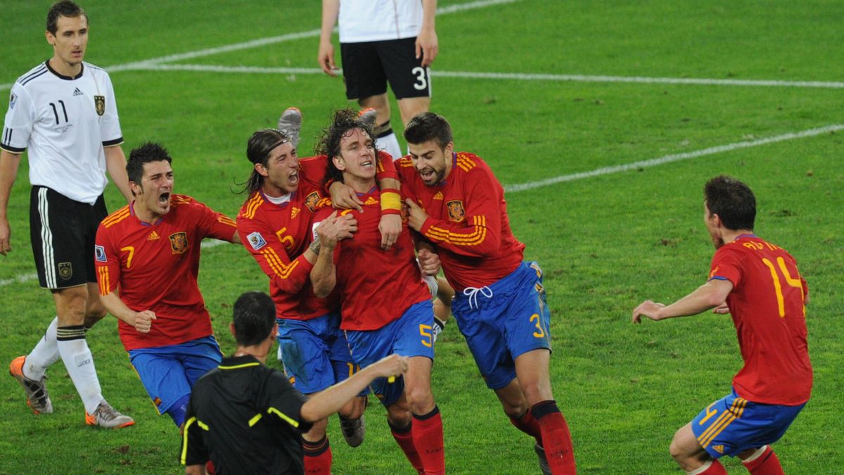 España y Alemania saben lo que es enfrentarse en Copas del Mundo