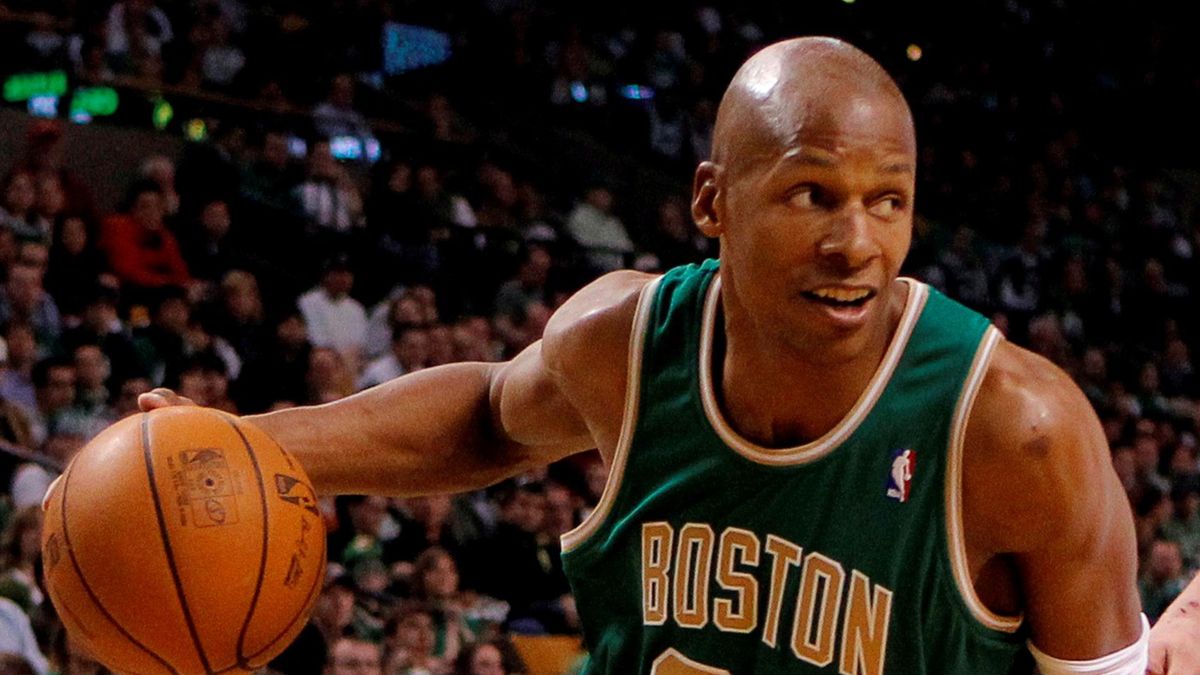 Autographed Ray Allen Celtics Jersey - Boston Celtics History