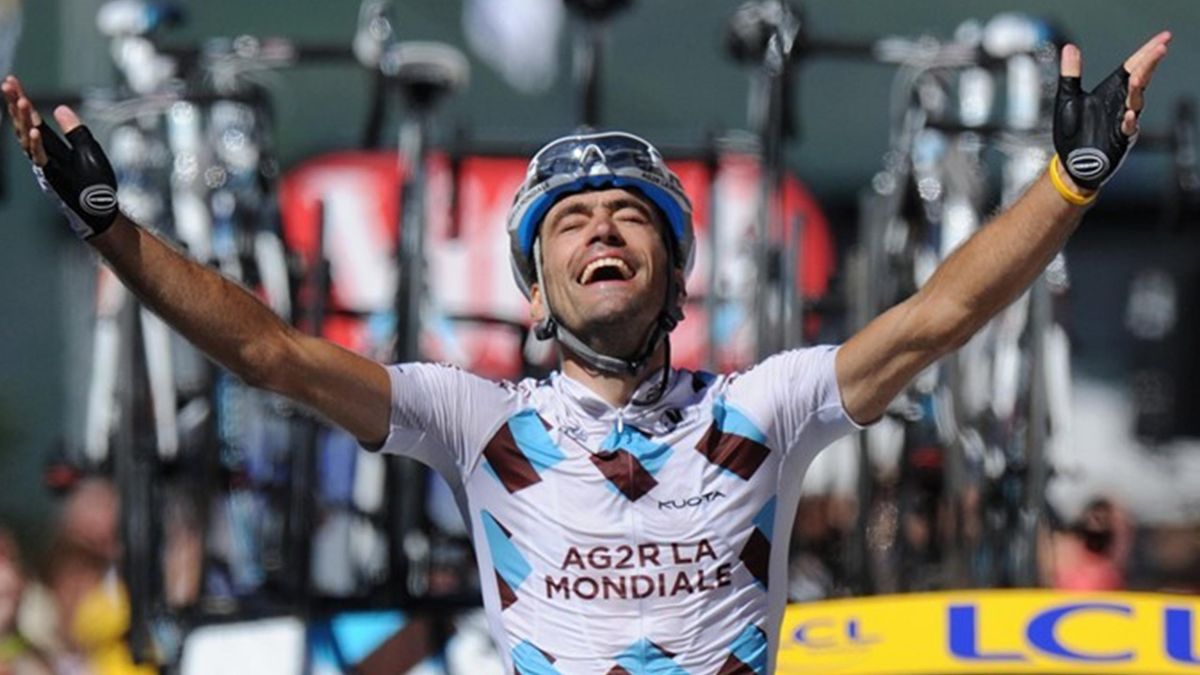 CYCLING 2010 Tour de France Christophe Riblon Ax