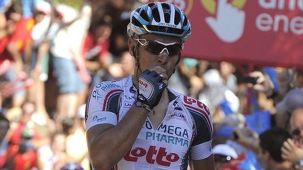 CYCLING 2010 Tour d'Espagne Gilbert