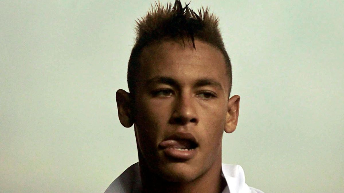 neymar hairstyle 2010
