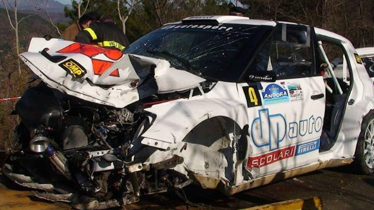 Robert Kubica crash