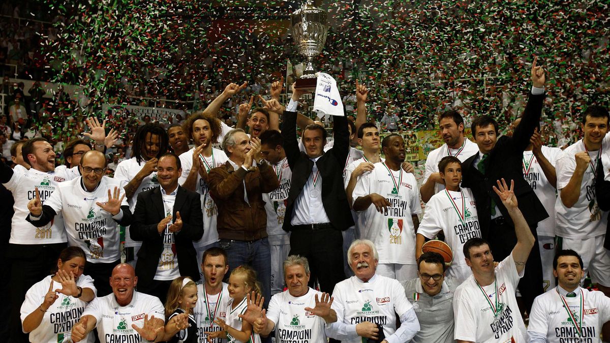 2010-11 Serie A Montepaschi Siena campione AP/LaPresse