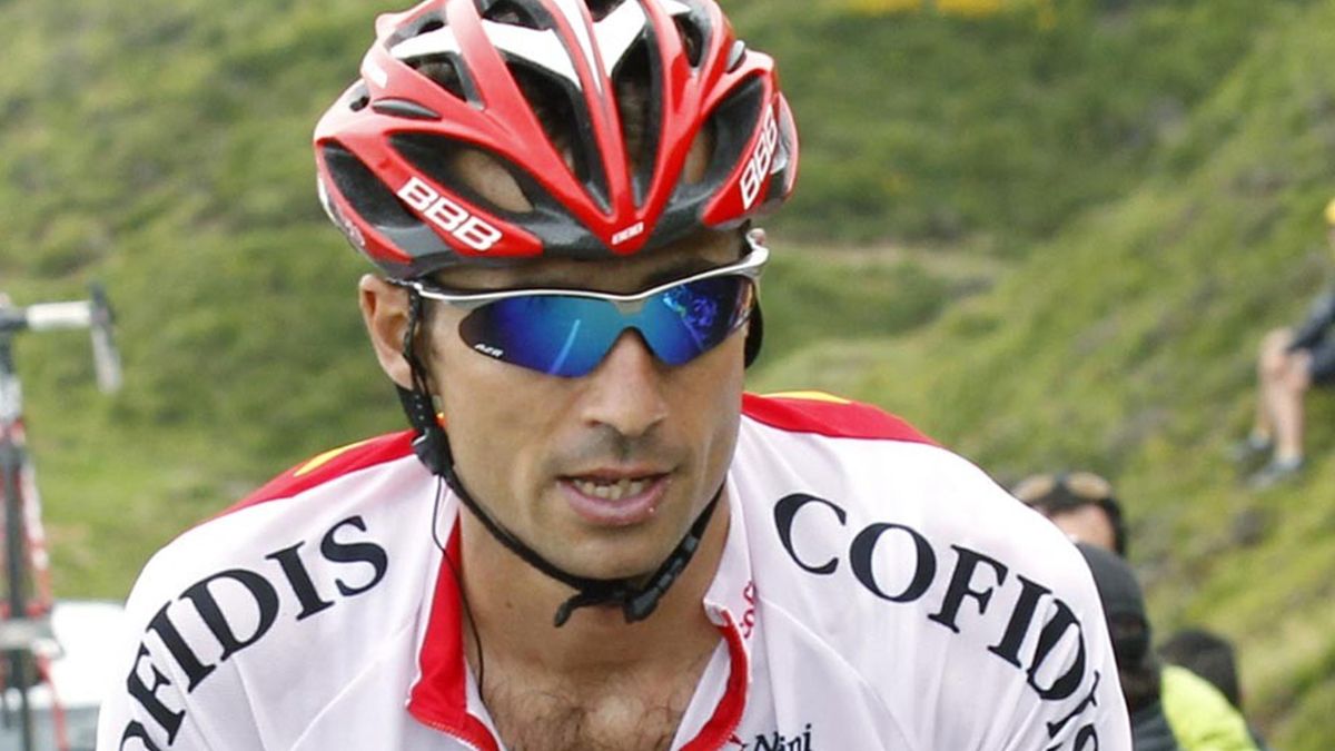 2011 Tour de France Cofidis rider David Moncoutie of France