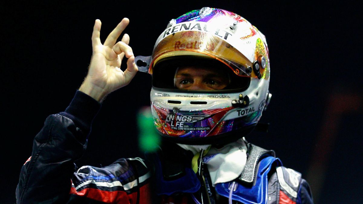 2011 GP de Singapour Red Bull Vettel