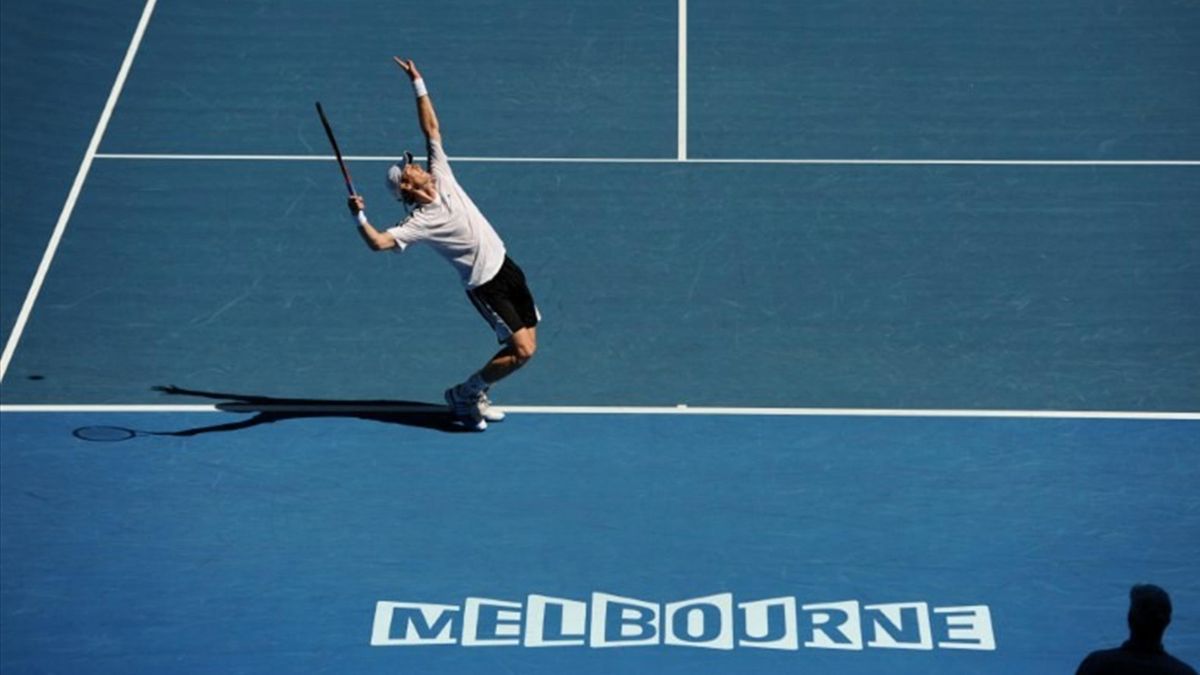 TENNIS 2012 Open d'Australie Andy Murray