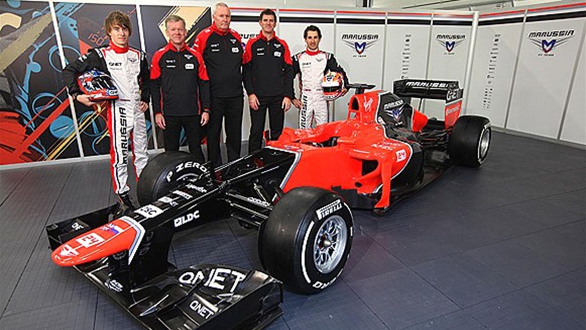 Marussia Unveils Its 2012 Eurosport