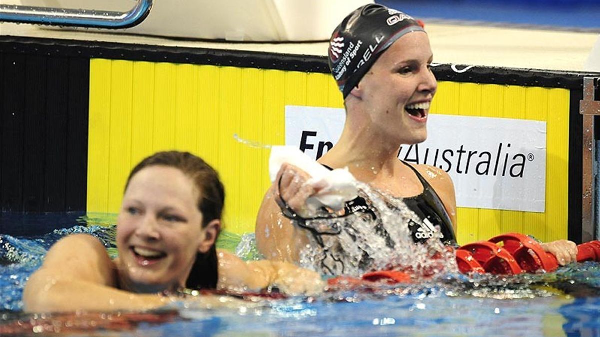 Sisters Cate and Bronte Campbell Australia