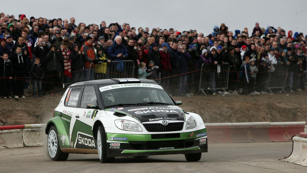 Juho Hanninen Skoda IRC Rally Irlanda 2012