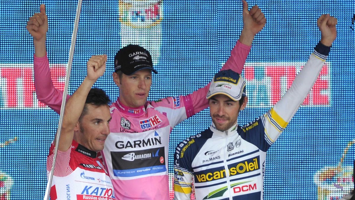 2012 Giro d'Italia Rodriguez Hesjedal De Gendt