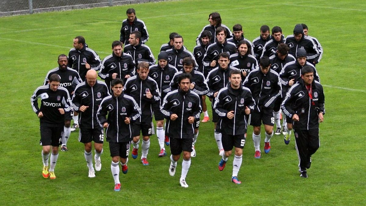besiktas antrenman kavga eurosport