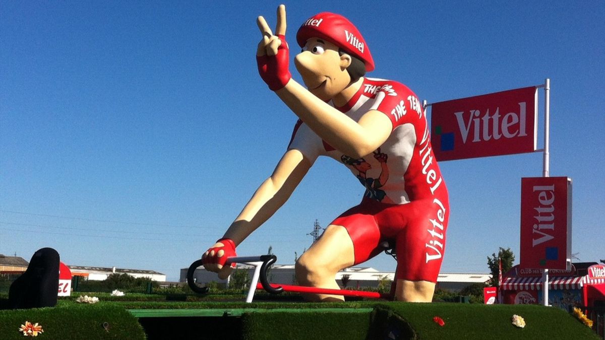 Drapeau Team VIITEL - Goodies Caravane Publicitaire Tour De France