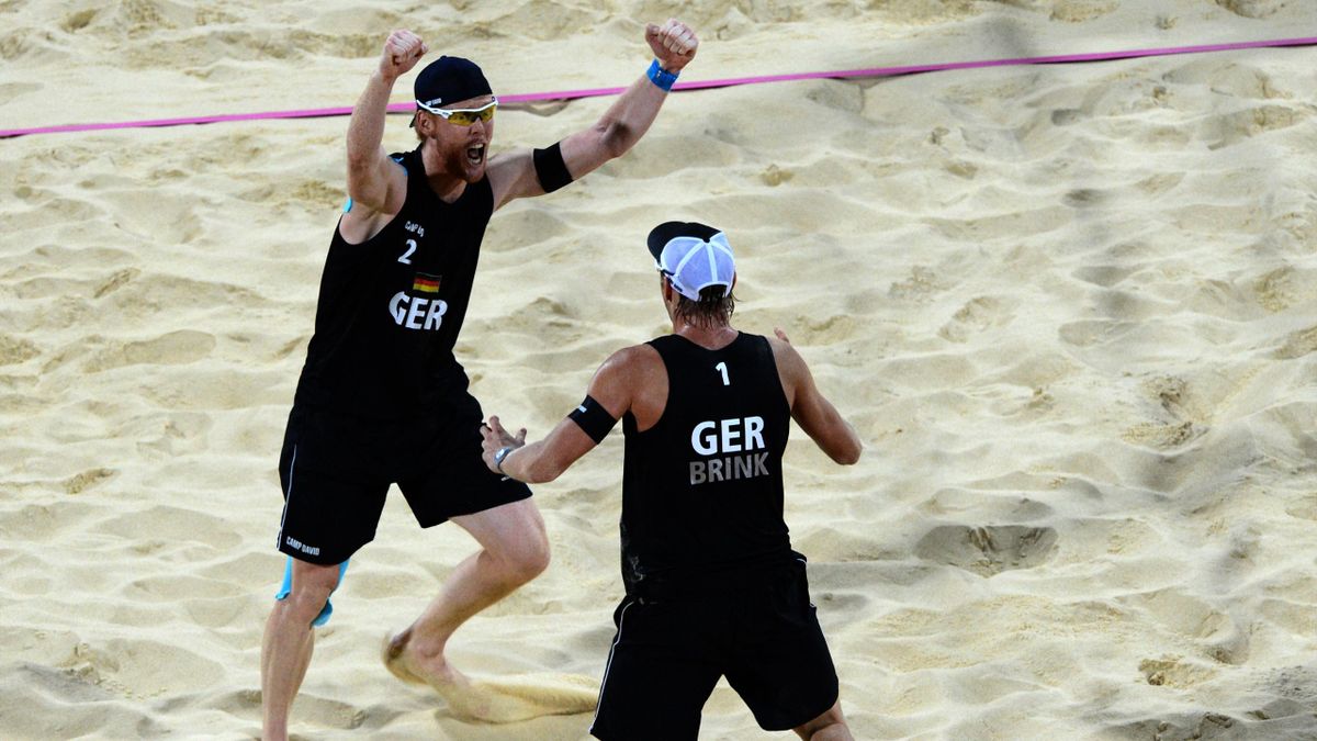 Olympia 2024 Ana Patricia und Duda aus Brasilien haben gegen Kanada in