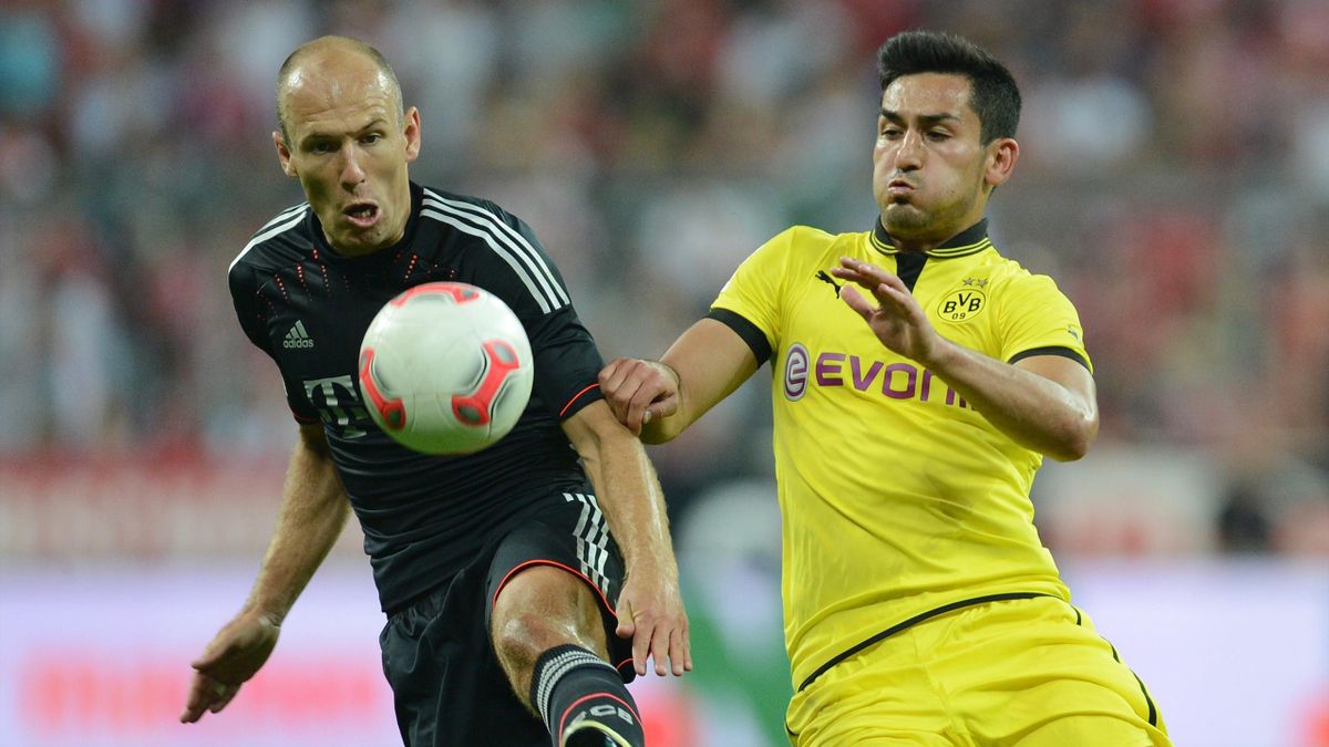FOOTBALL - 2012/2013 - Bayern-Dortmund - Robben