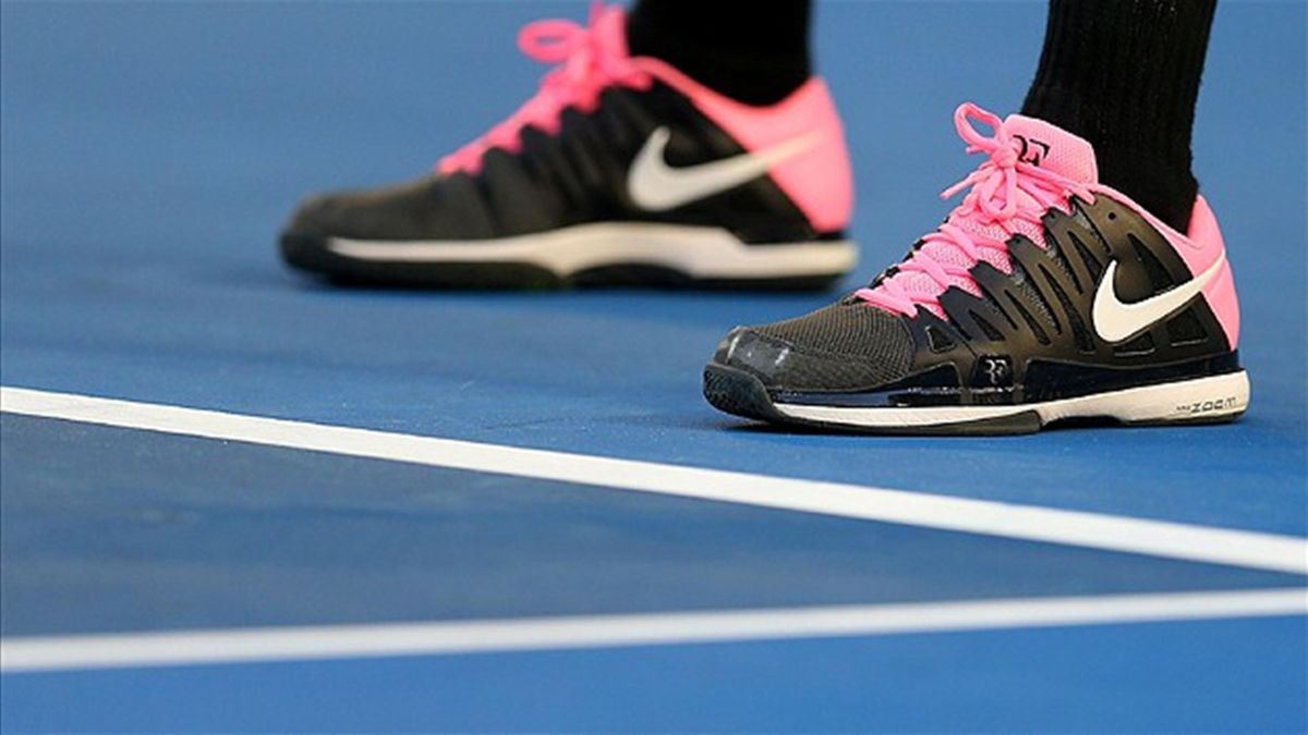 Las zapatillas que no con el estilo de Federer - Eurosport
