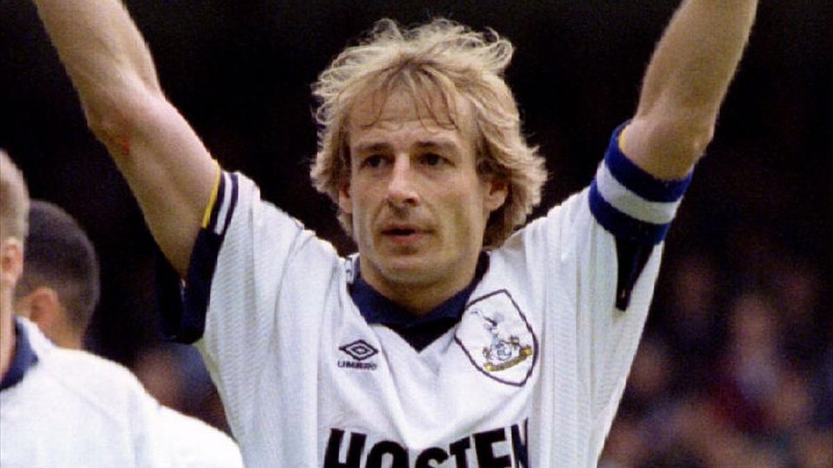 Juergen Klinsmann a jucat un an șu jumătate la Tottenham (Reuters)